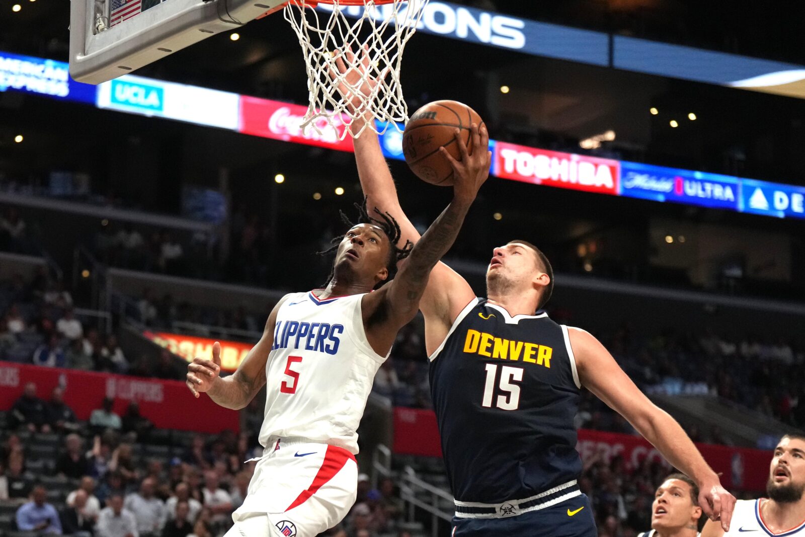 Recap: Denver Nuggets win their final preseason tune-up against L.A.  Clippers 103-90 - Denver Stiffs, image size:1600x1067