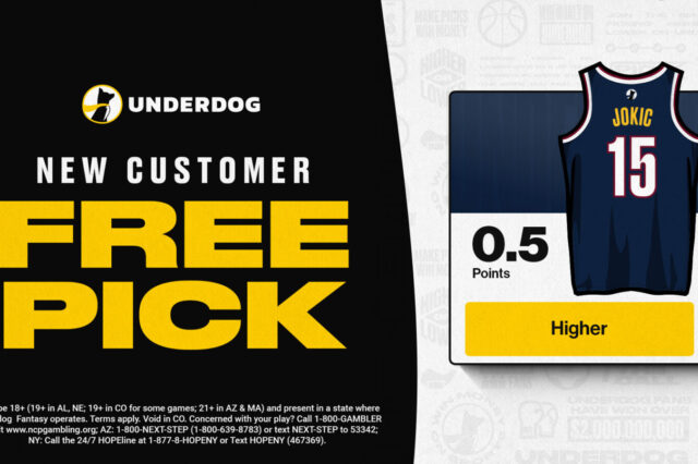 Underdog Promo Code tonight with Jokic Feb. 28, 2025