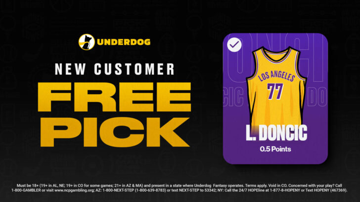 Underdog Promo Code Today Feb. 19, 2025