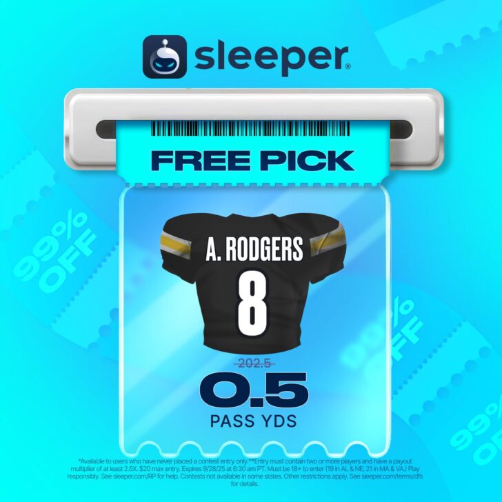 Sleeper Promo NFL Week 4